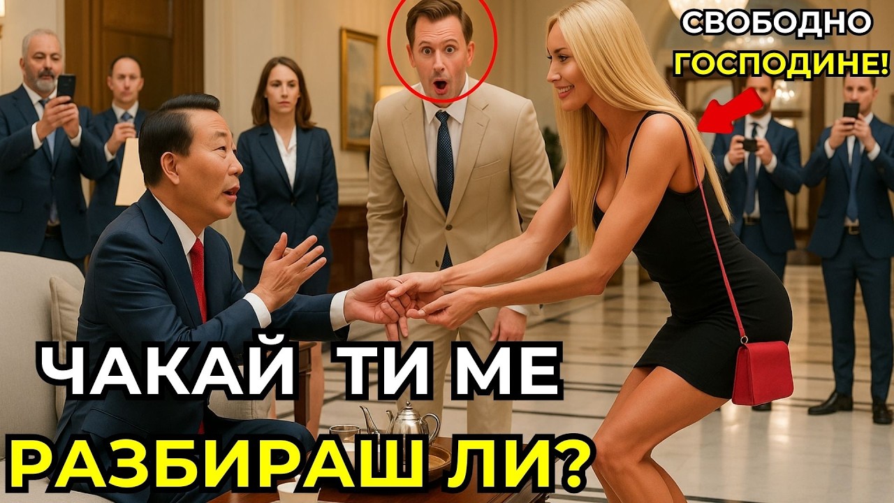 Мениджърът изпадна в паника от китайския на милионера — камериерката отвърна на перфектен китайски!!