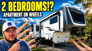 TWO Bedrooms. TWO FULL Bathrooms. ONE RV?! 🤯 2027 Flagstaff 403CDB