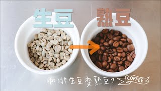 干货满满！咖啡生豆是如何烘焙成熟豆的真实的咖啡豆原来长这样 