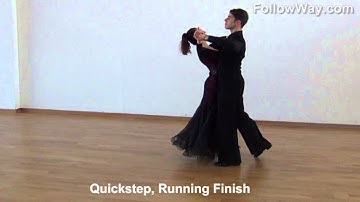 Running Finish. Quickstep