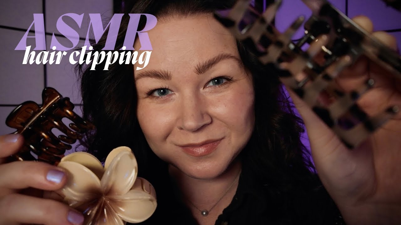 ASMR Suomi - Extra tingly Hair clipping & Mouth sounds 😴 Inaudible, Relax, Stress relief, Deep sleep