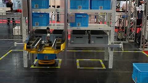 Airrob container handling robotic system - Libiao Robotics