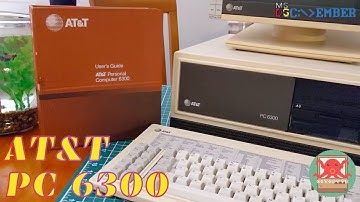 AT&T PC 6300 Retro DOS Computer #doscember