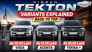Nissan Tekton Variants Explained 🔥 Best Value for Money Model 🤯 Duster  - Seltos or Victoris ?