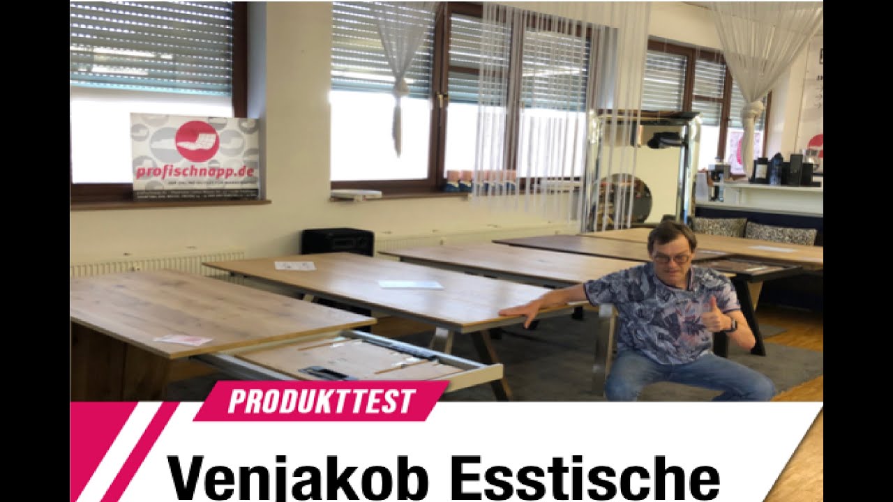 profischnapp.de zeigt Venkajob Esstische in toller Qualität  it wertvollen Funktionen