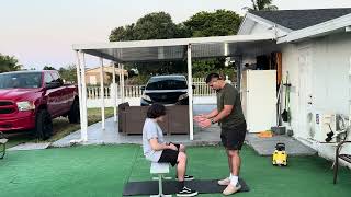 Lower Back ROM Assessment: Trunk Flexion Test