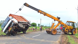 Amazing Dangerous Idiots Dump Truck Driving Skills, Oversize Load Heavy Equipment Machine Work Fails