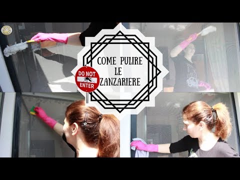 Come Pulire Le Zanzariere || Comincio dall'Esterno || Una Fetta Di Paradiso