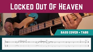 Bruno Mars - Locked Out Of Heaven (Bass Cover + PlayAlong TAB)