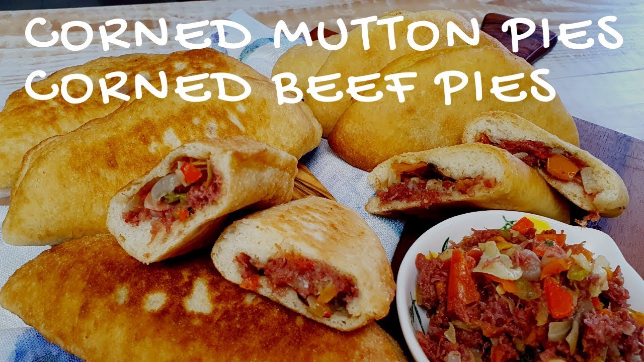 Trini Corned Mutton Pies Baked And