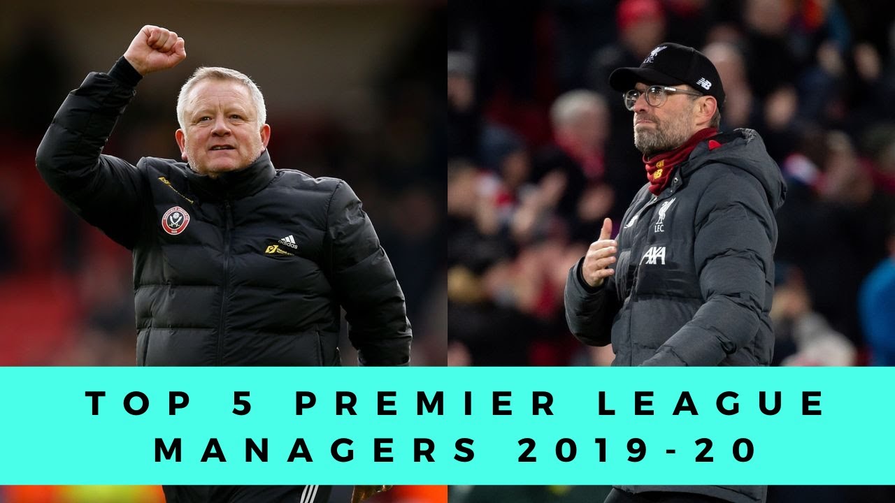 Picking the Top 5 Premier League managers this season!! YouTube