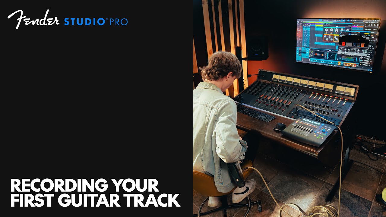 Как записать свою первую гитарную партию в Fender Studio Pro | Fender Studio