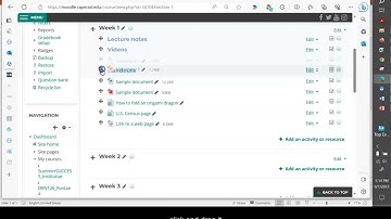 Use labels to organize sections