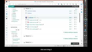 Use labels to organize sections