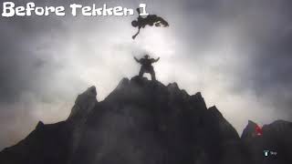 Tekken 1-7 Mishimas Cliff Throwing Montage.