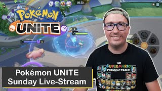 Sunday Streaming of Pokémon UNITE on Nintendo Switch