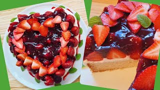 The most amazing strawberry heartcake ever! - gluten free an even vegan