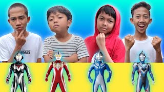 TEBAK NAMA NAMA ULTRAMAN PAKE TOPENG ULTRAMAN! | CHALLENGE | Mikael TubeHD screenshot 3