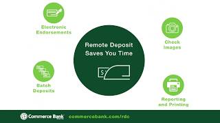 Small Business Remote Deposit Checking | Commerce Bank