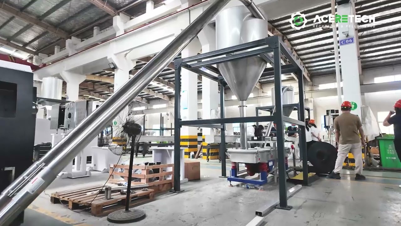 Rigid PVC compounding pelletizing line 25030