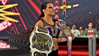 WWE 2K23 PS5 Womens Tapout Championship Chyna vs Shayna Bazsler Submission Only Match 4K