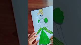 beautiful birthday card idea|barbie doll card for birthday|me art and carft#shorts