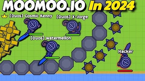 Moomoo.io: Playing In 2024 &🔨 Building A Riverside Base 🌊