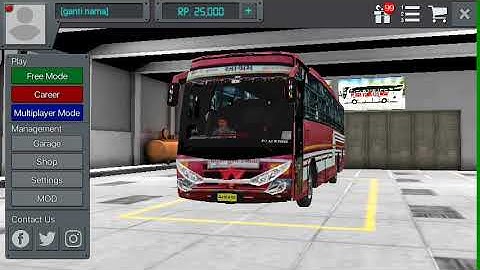 👌👌GSRTC bus mod on bus simulator Indonesia