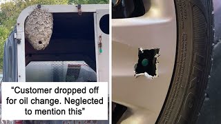 Times People Brought Their Cars For Repair And Left The Mechanics Speechless - New Pics