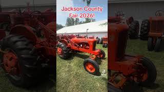 Jackson County Fair 2026! #antiquetractor #farming #countyfair