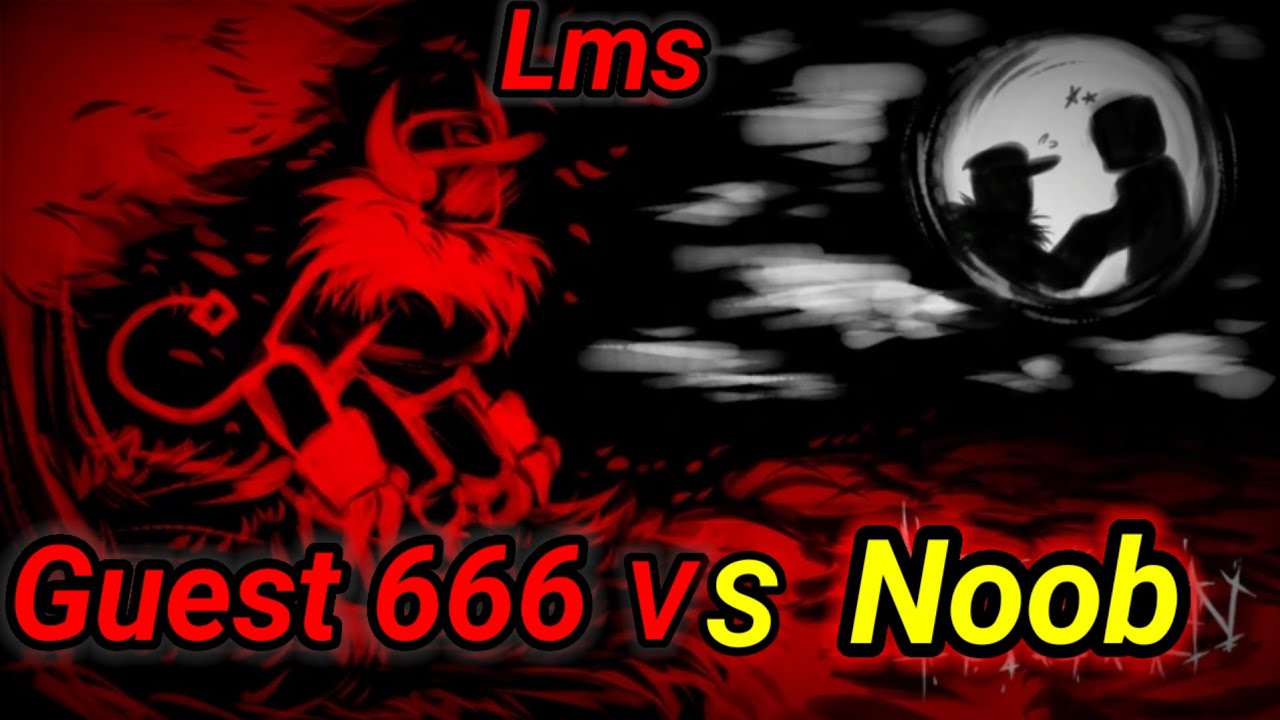 LMS Dead Ringer Guest 666 vs Noob Forsaken 🔪 - YouTube