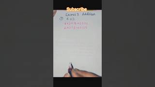 excess 3 code addition #shorts