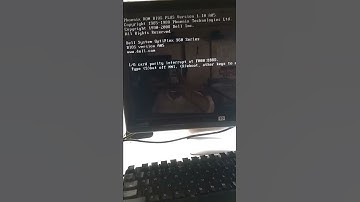 I/O card parity interrupt at F000:28F9 type (S) hut off NMI, (R) eboot,  other keys to continued