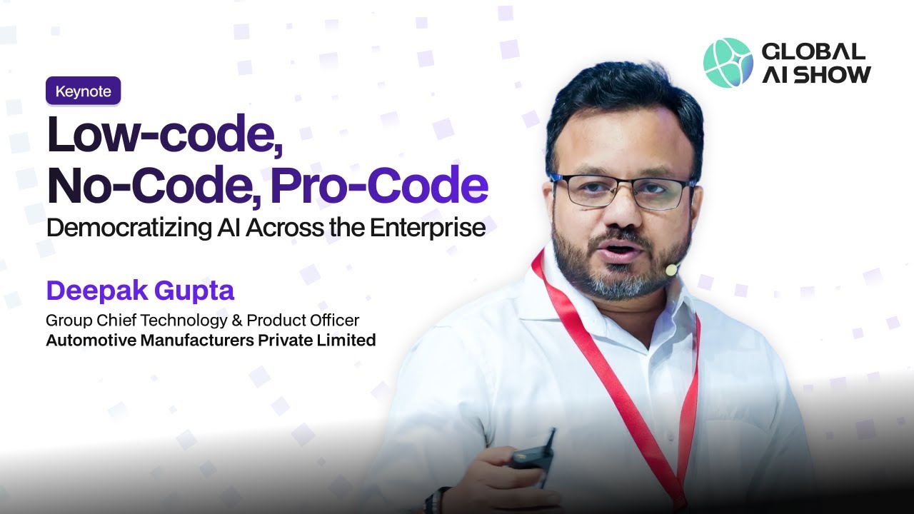 Low-code, No-Code, Pro-Code: демократизация ИИ в масштабах предприятия | GAIS 2025