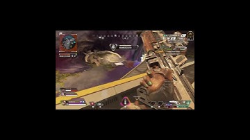 Kraber through amped cover! Boosted damage MNK snipe. I can