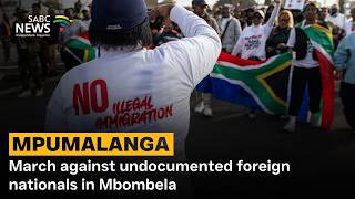 March against undocumented foreign nationals in Mbombela