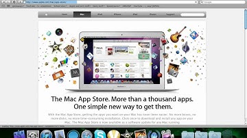 How to get the Mac App Store!