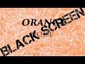 Capture de la vidéo Orange Noise 8 Hours | *Black Screen Version*
