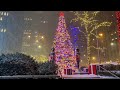 New York City Live Snowstorm: Midtown Manhattan, Rockefeller Center, Times Square ❄️