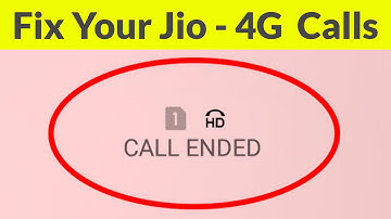 Fix Jio 4G Calling Problem-Incoming And Outgoing Calls||Solve Call Ended On Android