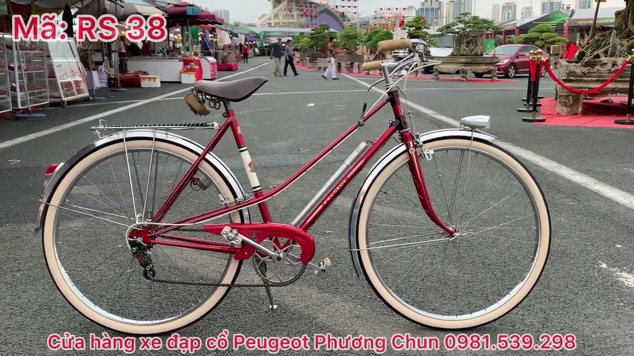 XE PEUGEOT 650 RÚT SẮT KHÓA CỔ MÀU ĐỎ ĐUN, ĐỜI 1968 || 0981.539.298 || #video