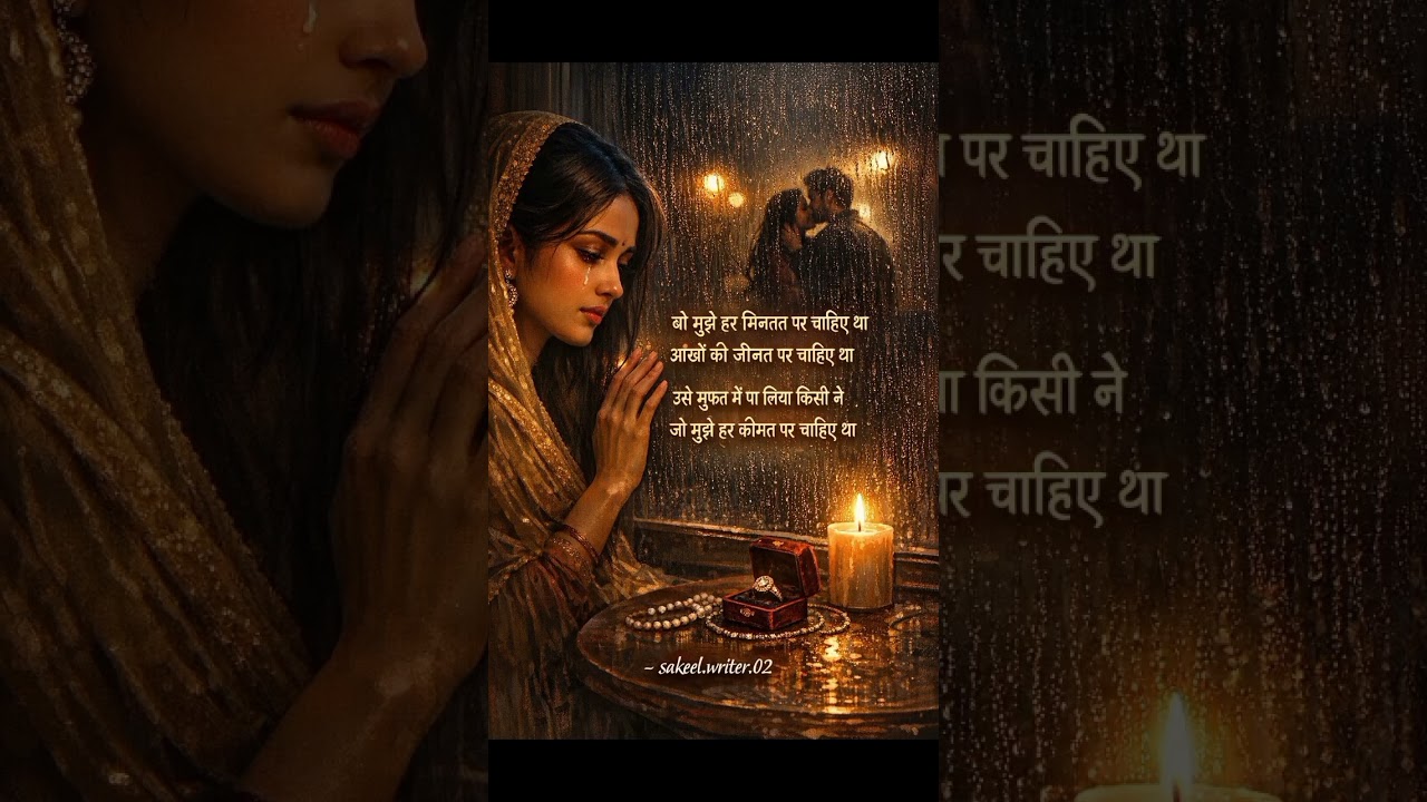 Love shayari @Sakeel.writer.02 