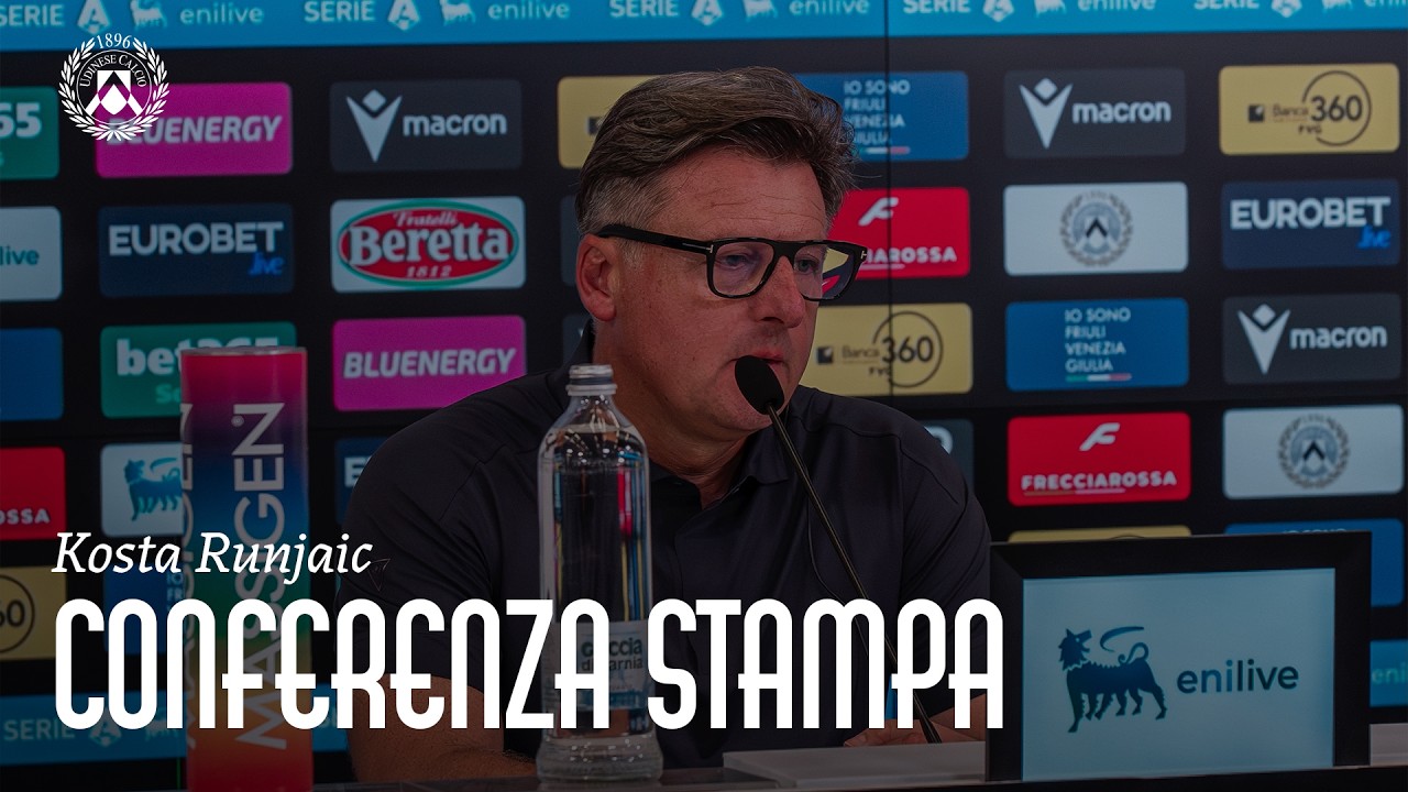 Conferenza stampa pre-partita di mister Runjaic | Inter-Udinese
