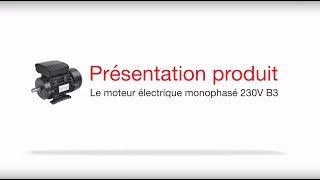 Moteur électrique Monophasé 1,5 KW (2 CV) 220V - 3000 Tr/min, Bride B14 - Pour Machine à Bois, Perceuse, Scie