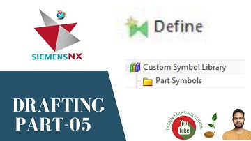 Siemens NX 10 Drafting -Part -5 | Drafting Detail in NX 10