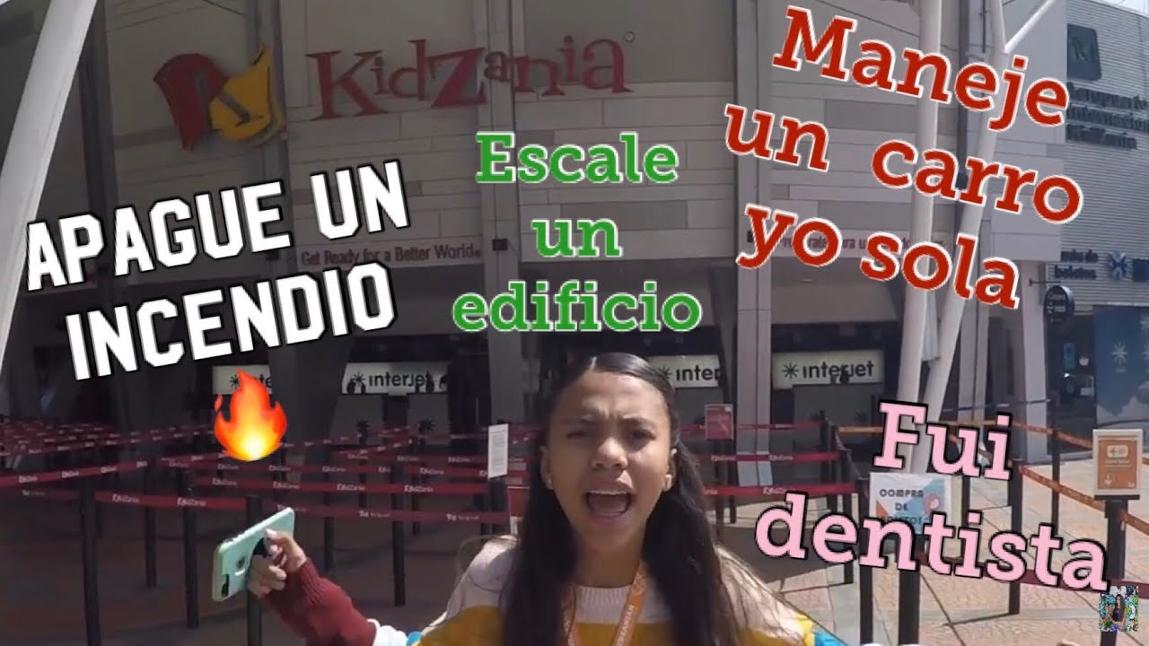 Todo Un Dia En Kidzania Adulto Por Un Dia Vika Dgomez Youtube