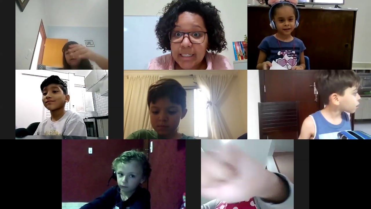 1° ano B - Reposição - Aula de Inglês - 24/06/20 - FF