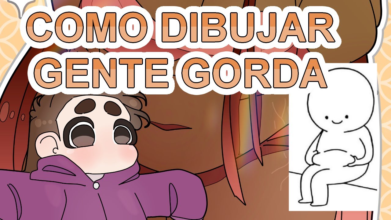 Como Dibujar A Una Persona Gorda