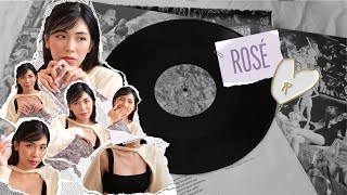 UNBOXING Rosé First Single Vinyl LP -R- [Limited Edition] | by @yndinh