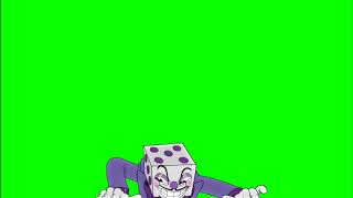 ✔️GREEN SCREEN EFFECTS: King Dice - Cuphead - cartoon